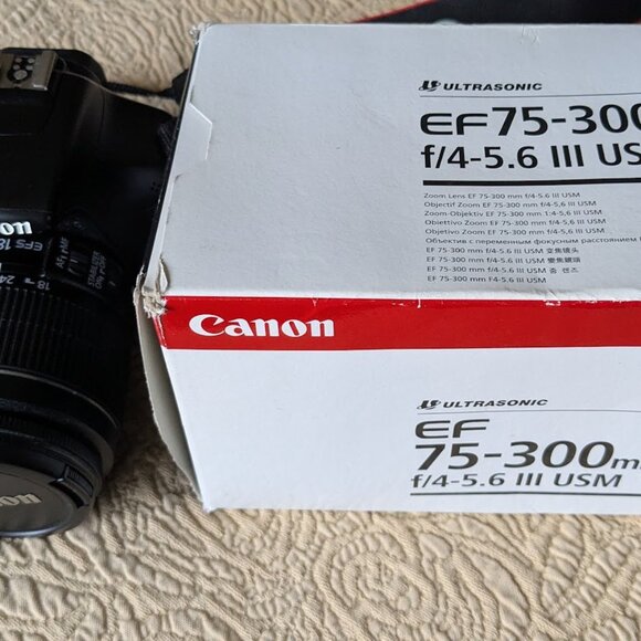 Canon Camera with 2 lenses memory card, original Charger, + Bag - Picture 11 of 11